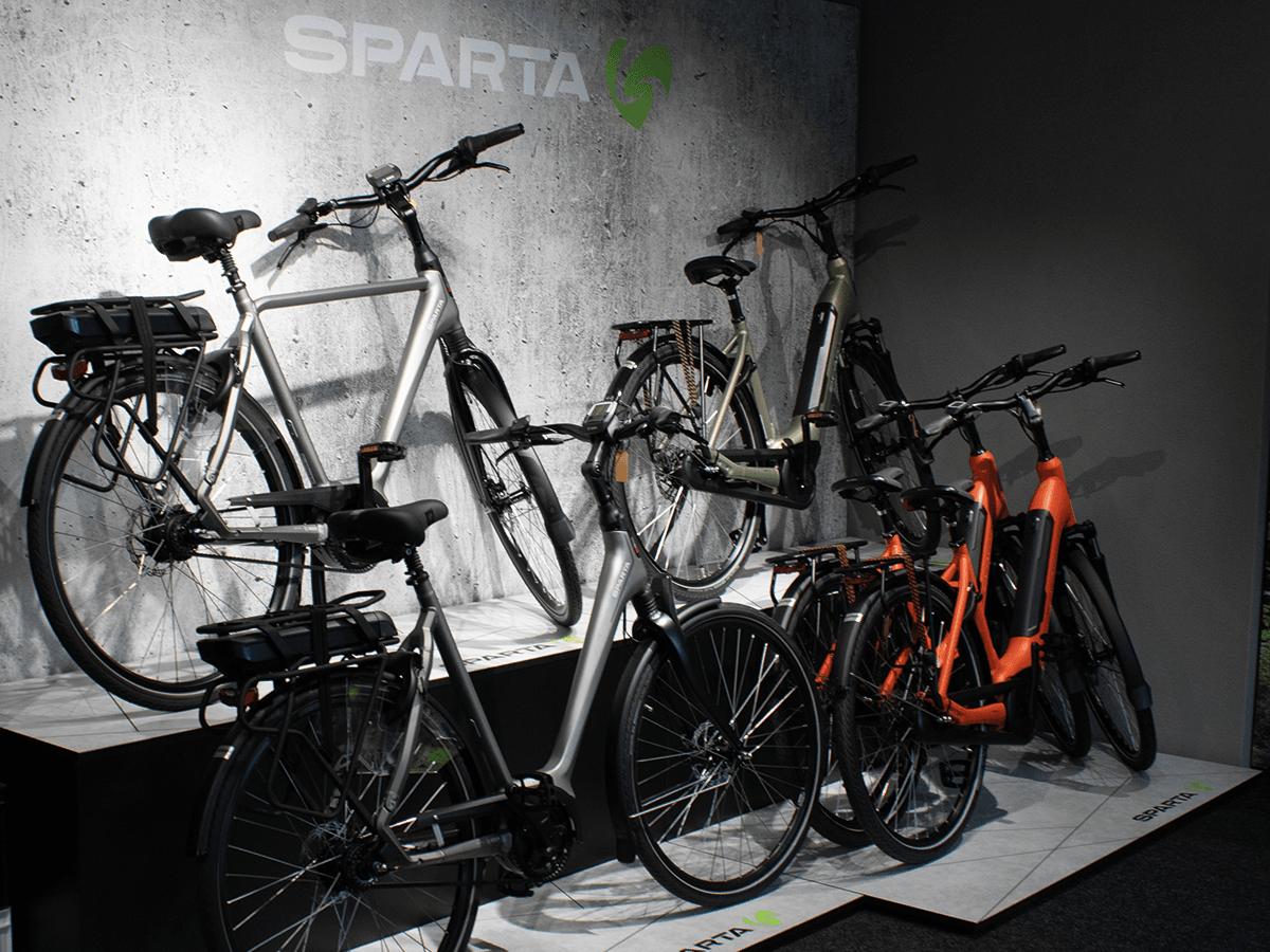 Sparta showroom